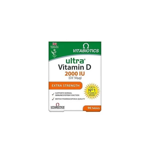 Vitabiotics Ultra Vitamin D 2,000iu - Image 2